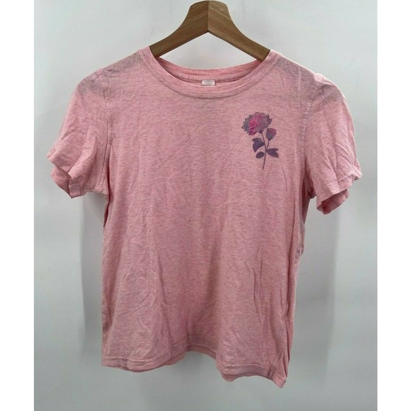 Ivivva Other - Ivivva by Lululemon Girls Size 14 Ever Easy Tee T-Shirt Short Sleeve Cotton Pink